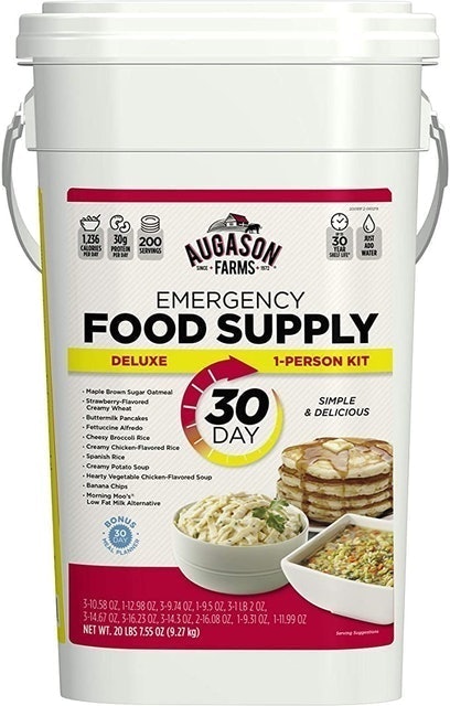 Augason Farms Deluxe Emergency 30-Day Food Supply 1