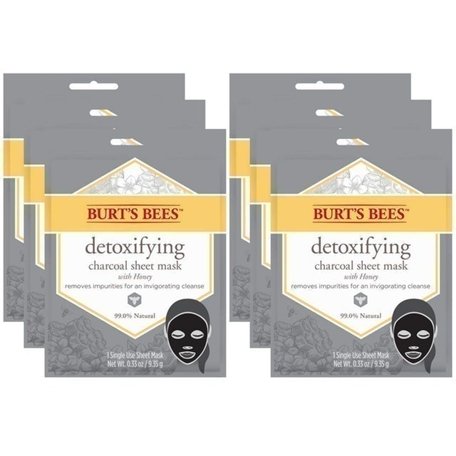 Burt's Bees Detoxifying Charcoal Sheet Mask 1