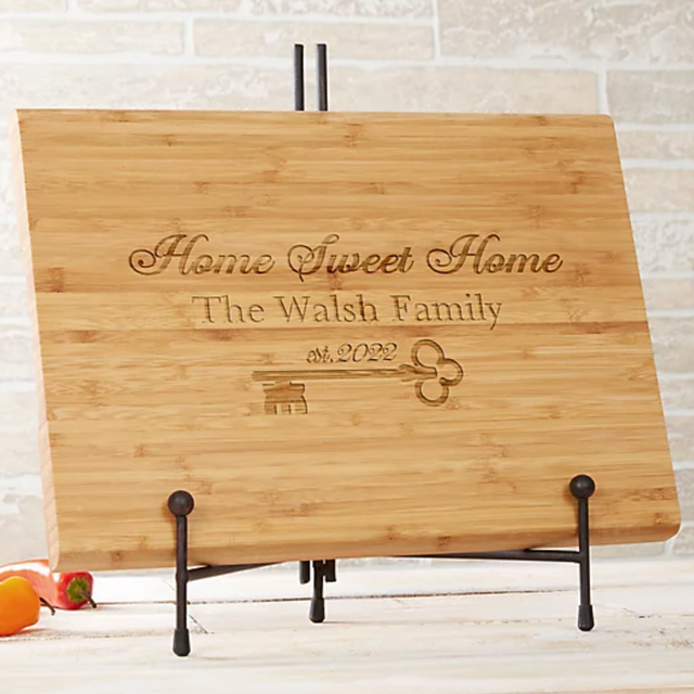 Key To Our Home Personalized Bamboo Cutting Board 1