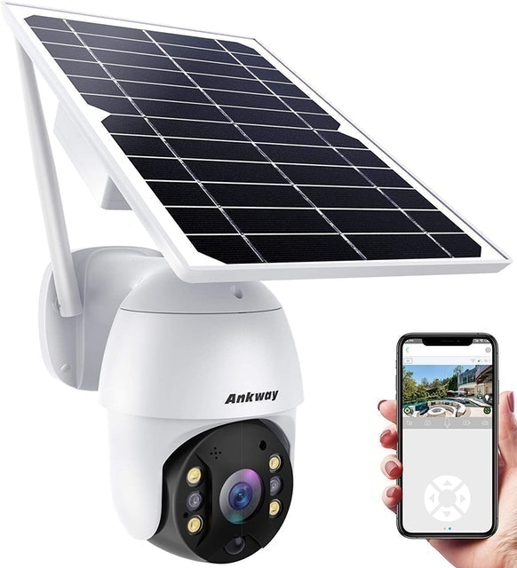 Ankway Outdoor Solar Security Camera 1