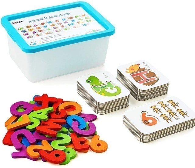 LiKee Alphabet and Number Flashcard Puzzle 1