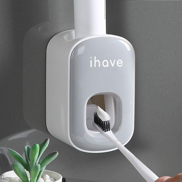 iHave Toothpaste Dispenser Wall Mount for Bathroom 1