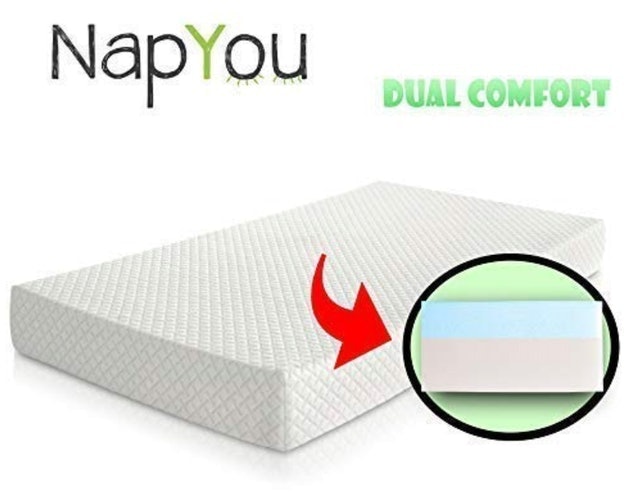 napyou dual comfort crib mattress
