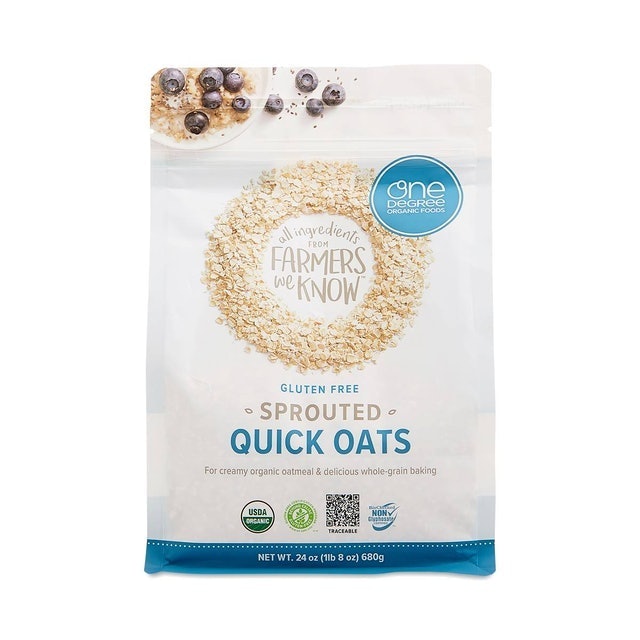 One Degree Organic Foods Sprouted Quick Oats 1