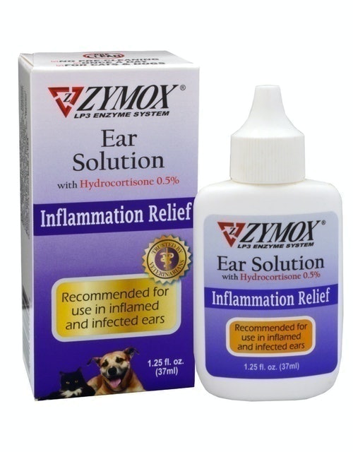Zymox Ear Solution with Hydrocortisone 1