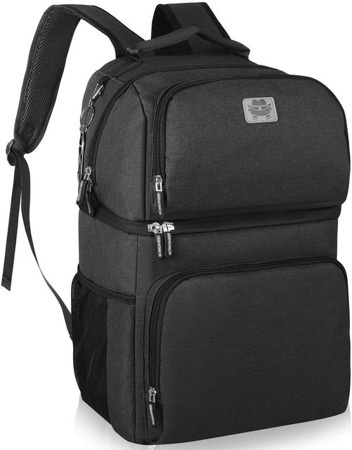 Smiler+ Double Deck Insulated Cooler Backpack 1