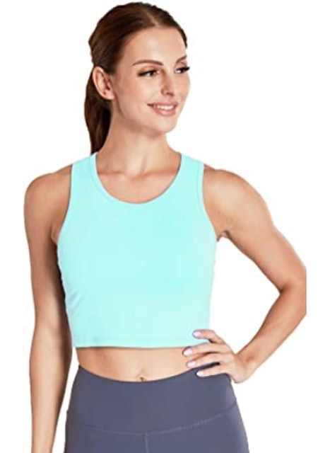 Move With You  Women's Crop Tank Tops 1