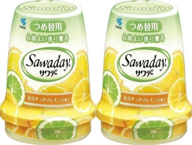 Kobayashi Chemicals Sawaday Lemon-Scented Toilet Deodorizer 1