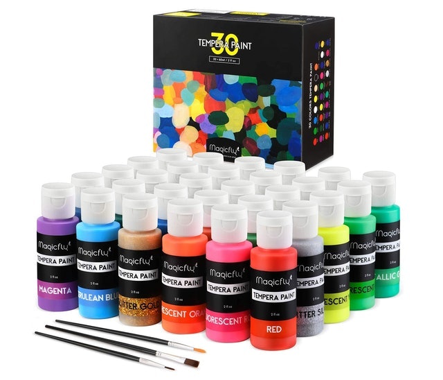 Magicfly Washable Tempera Paint for Kids 1