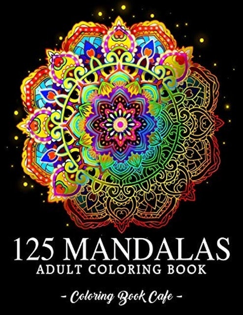 Coloring Book Cafe 125 Mandalas 1