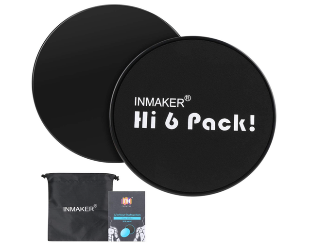 Inmaker Core Gliding Discs With Carry Bag 1