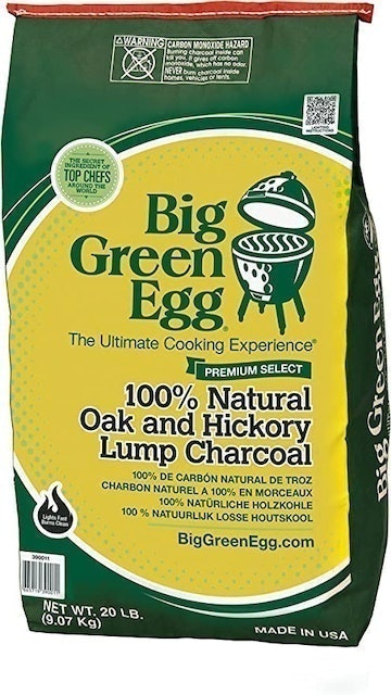 Big Green Egg Oak & Hickory Lump Charcoal 1
