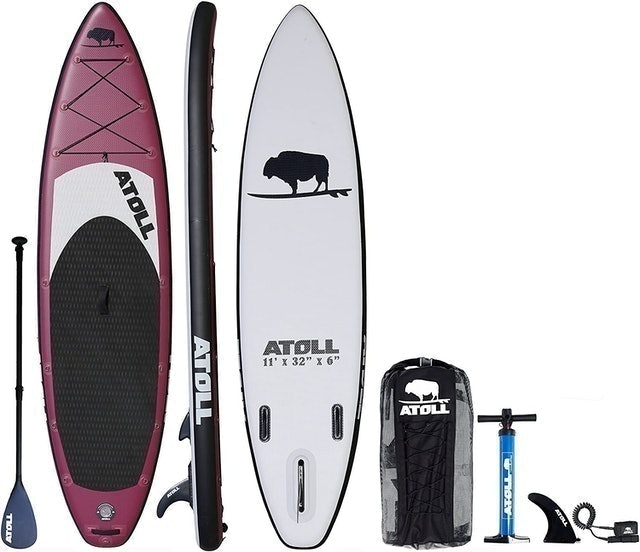 Atoll 11 Foot Inflatable Stand Up Paddle Board 1