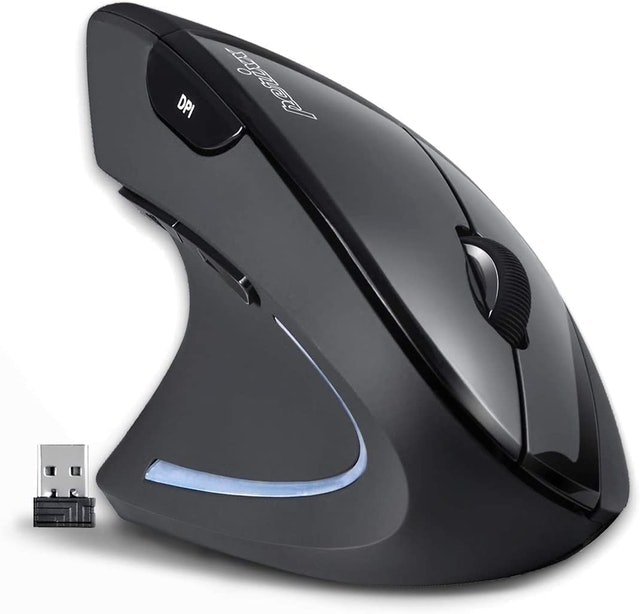 Perixx Wireless Ergonomic Left Handed Vertical Mouse 1
