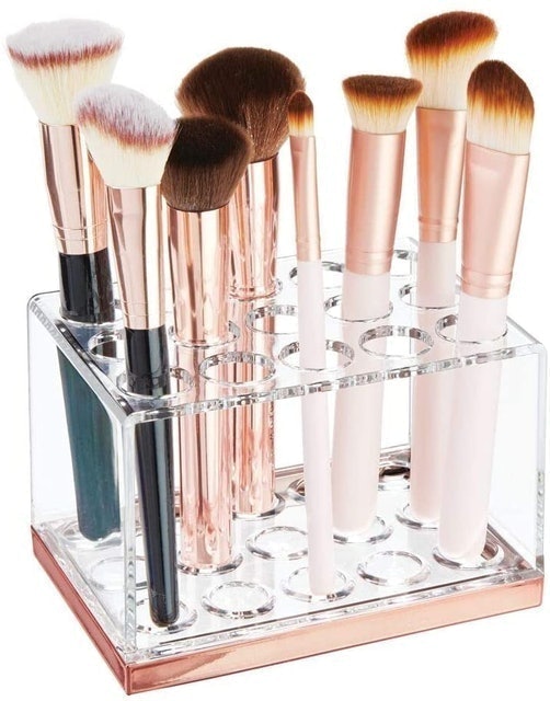 mDesign Makeup Brush Storage 1
