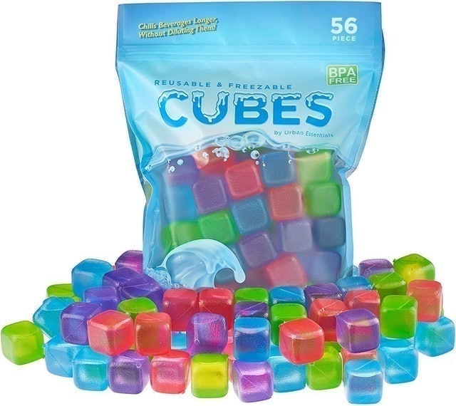 Urban Essentials Reusable Freezable Ice Cubes 1