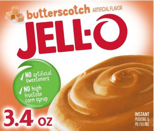 Jell-O Butterscotch Instant Pudding Mix 1