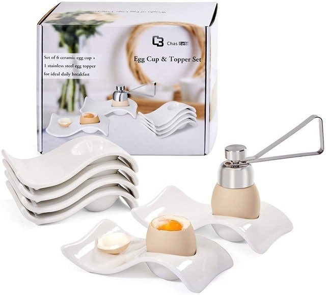 ChasBete Egg Cup & Topper Set 1