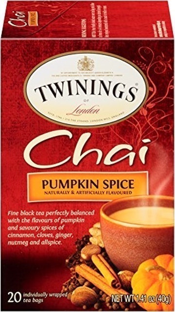Twinings Pumpkin Spice Chai Tea Bags 1