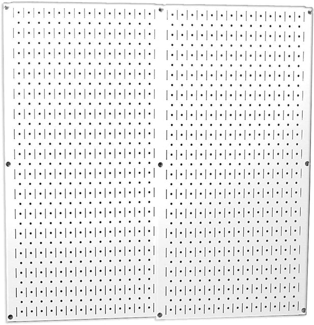 Wall Control White Metal Pegboard Pack 1