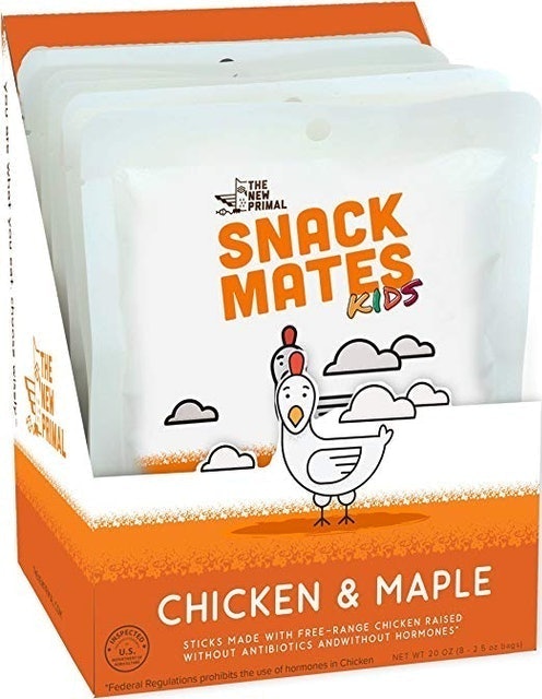 The New Primal Free-Range Chicken & Maple Meat Sticks for Kids 1