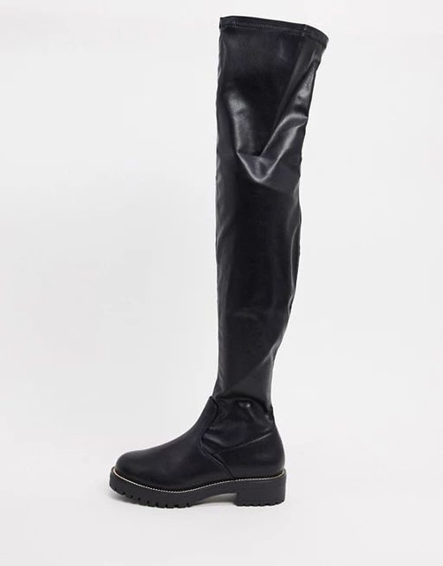 ASOS Design Kate Flat Over the Knee Boots 1