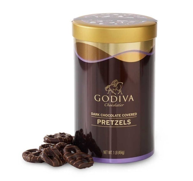 Godiva Dark Chocolate Covered Pretzels 1