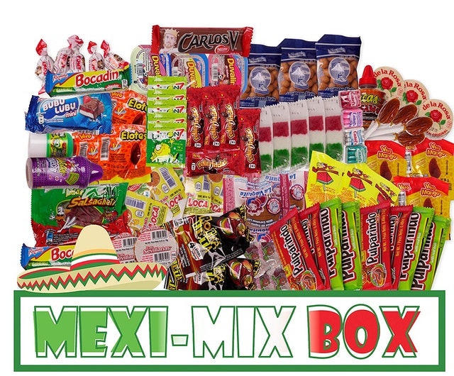 Mexi Mix Box Candy Care Package 1