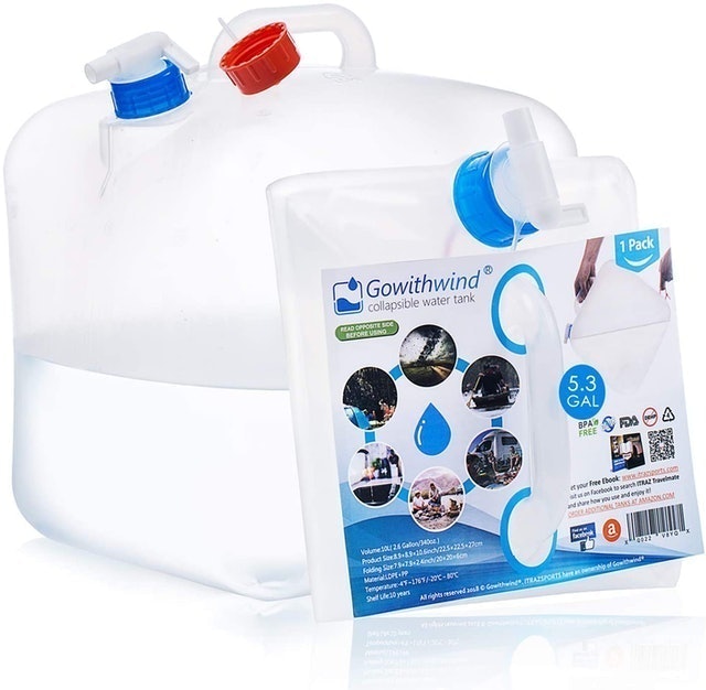 Gowithwind Collapsible Water Container With Spigot 1
