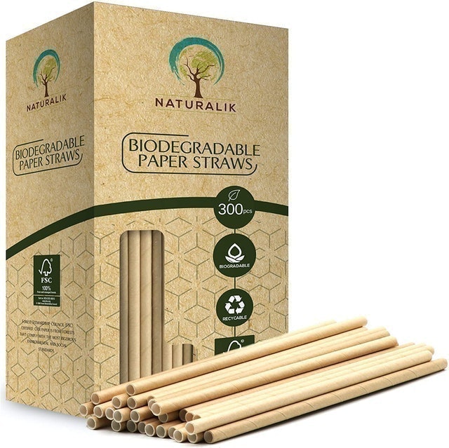 Naturalik Biodegradable Paper Straws 1