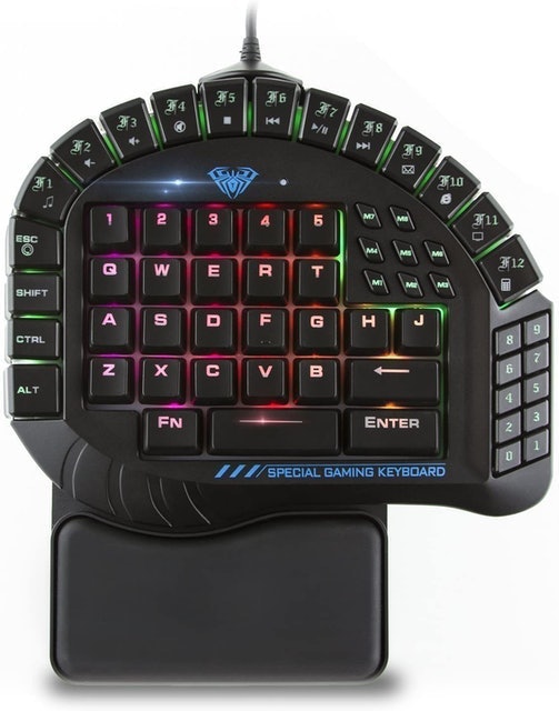 Aula Excalibur One Handed Mechanical Gaming Keyboard 1
