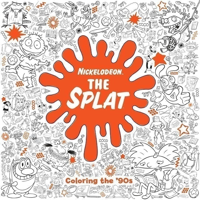 Random House The Splat: Coloring the 90s 1