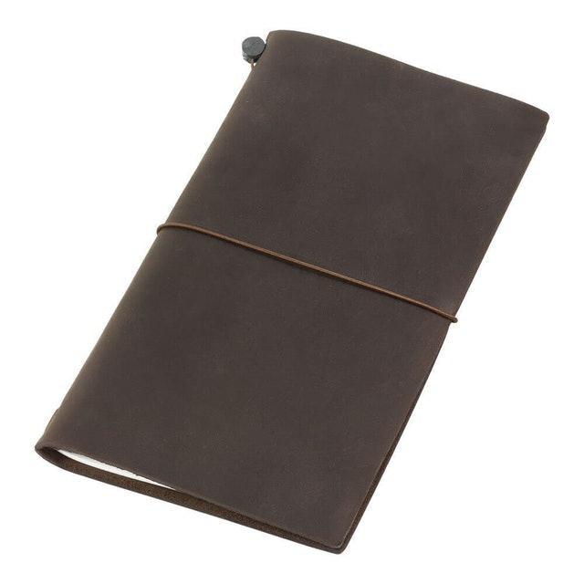 Traveler’s Company Traveler’s Notebook Brown Leather 1