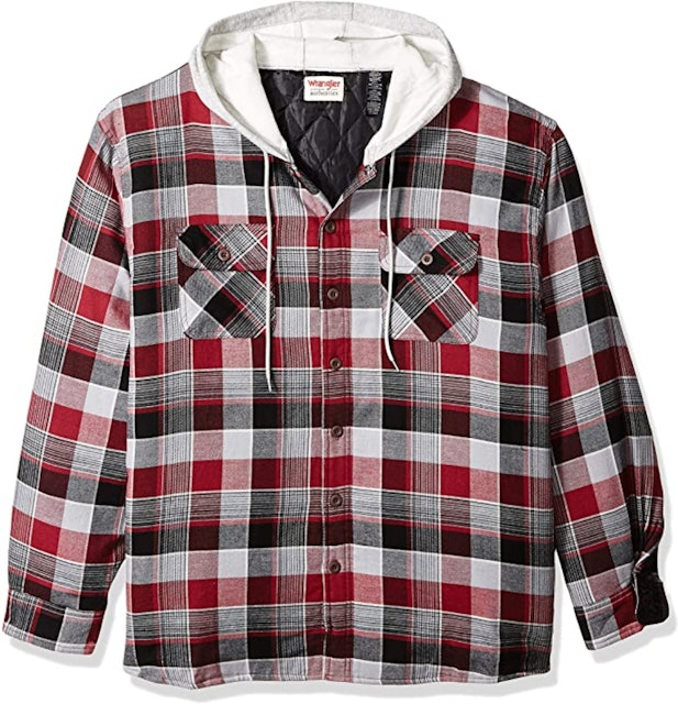Wrangler Authentics  Quilted Lined Flannel 1