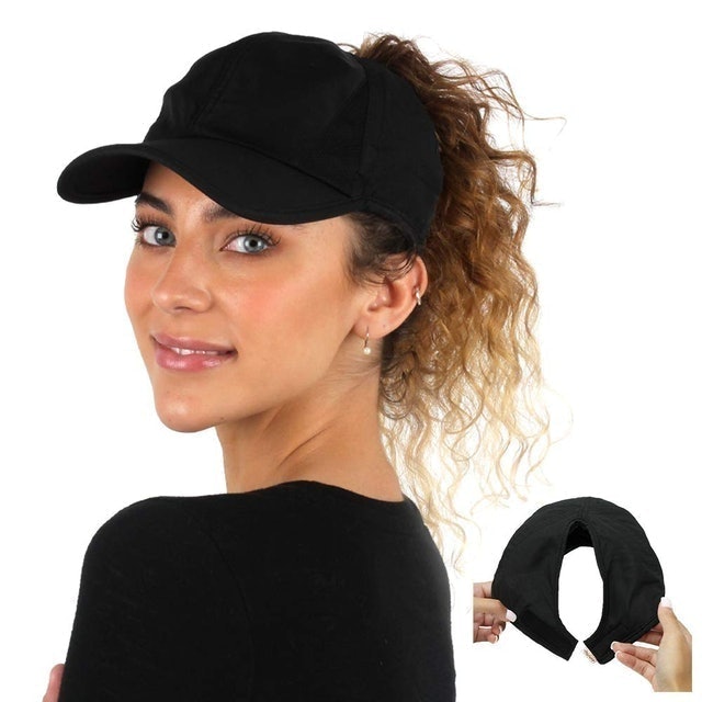 XINBONG Fashion Casual Ponytail Baseball Cap Women Adjustable Hat Shine Hip Hop Cap for Women Dad Hat Glitter Mesh Hat