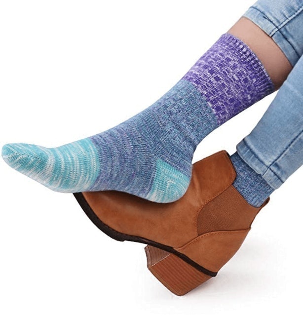 Vero Monte Colorful Patterned Cotton Socks 1