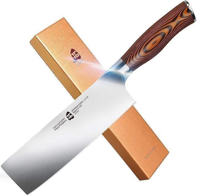 TUO  Fiery Series Nakiri Knife 1
