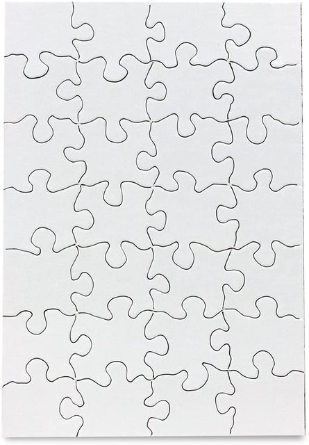 Hygloss Products Blank Jigsaw Puzzle 1