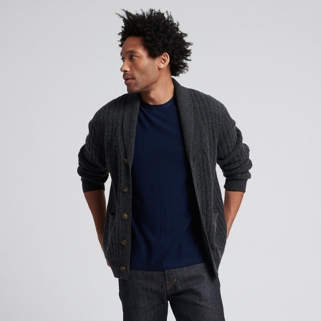lands end cashmere sweater mens