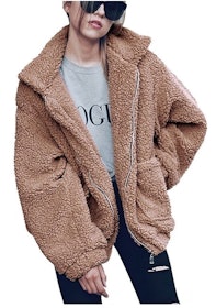 10 Best Women's Teddy Coats in 2022 (Free People, Missguided, and More) 1