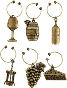 Top 10 Best Charms for Wine Glasses in 2021 (Trudeau, Twine, and More) 5