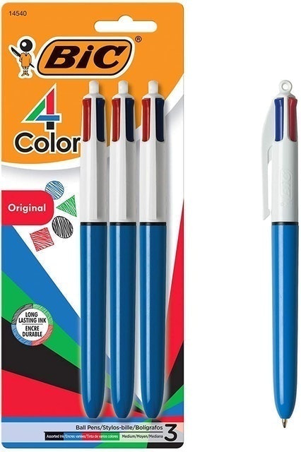 Bic 4-Color Ballpoint Pen 1