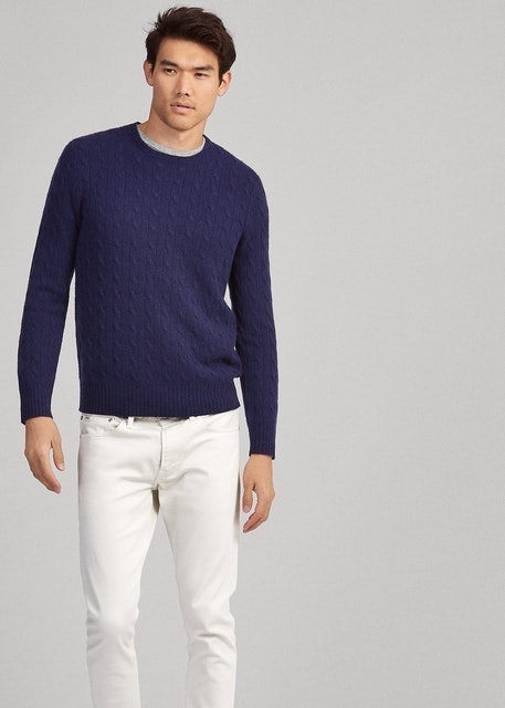 Polo Ralph Lauren Cable-Knit Cashmere Sweater 1