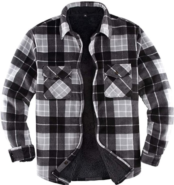 Zenthace Sherpa-Lined Flannel Jacket 1