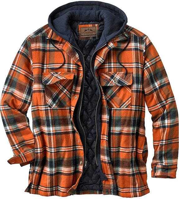 Legendary Whitetails Maplewood Hooded Flannel Shirt Jacket 1
