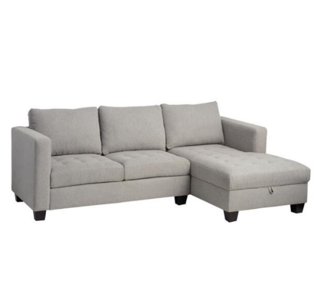 World Market Right Facing Trudeau Sectional Sofa With Storage 1