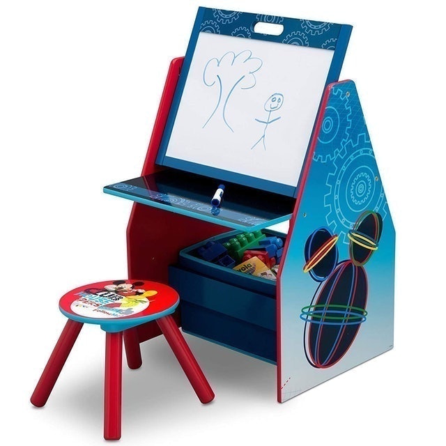 childrens easel desk