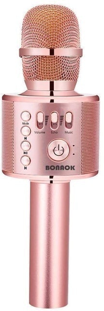 BONAOK Wireless Bluetooth Karaoke Microphone 1