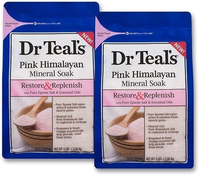 Dr. Teal's Restore & Replenish Pink Himalayan Mineral Soak 1