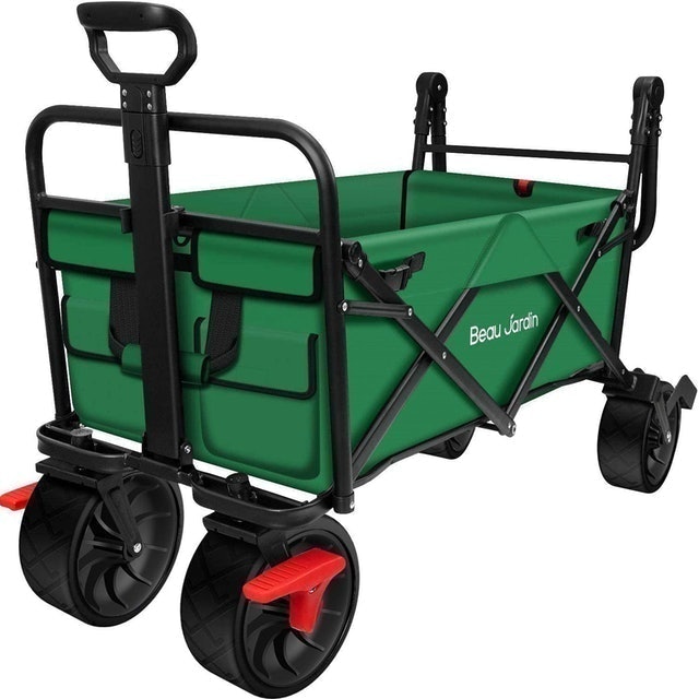 Beau Jardin Folding Wagon Cart 1